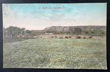 Vintage Amarillo TX Postcard c.1910 LX Ranch Route 66 Lee Bivins SL & Co picture