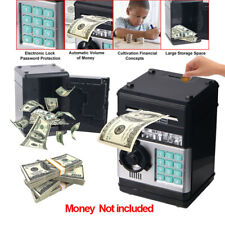 Mini Electronic Piggy Bank ATM Password Money Box Cash Coins Saving Kids Gift picture