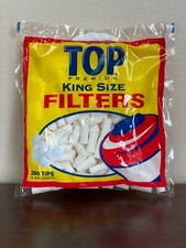 Top Premium Cigarette Filter Tips King Size 18mm 200 Pack picture