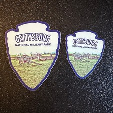 Gettysburg National Military Park Weatherproof Vinyl Sticker- 2 Sizes picture