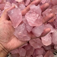 Bulk Wholesale Rose Quartz Rough Chunks Crystal Raw Minimum Order Quantity 100KG picture