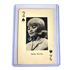 Vintage 1967 Heather Enterprises Country Music Dolly Parton Playing Card picture