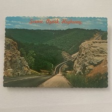 Vintage Scenic Ozark Highway Postcard Collectible picture