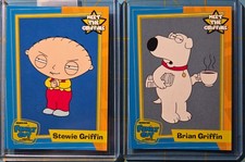 2005 Inkworks Family Guy Season 1 Stewie & Brian #6, #7 picture