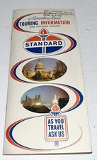 Vintage 1961 STANDARD OIL Brochure Touring Information Expenses Notes in Ledger picture