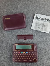 Franklin Bookman Electronic Holy Bible King James Version KJB-640 Works Nice picture