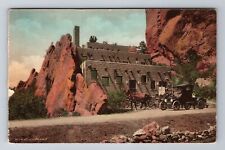 CO-Colorado, Hidden Inn, Garden Of The Gods, Antique, Vintage Souvenir Postcard picture