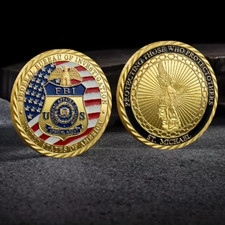 FBI Government Federal Bureau Of Investigation Challenge Coin Collectible 1pc 3D picture