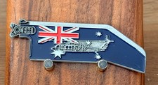 Australia UH-60M Black Hawk Helicopter Tail Shape Challenge Coin  W#25 picture