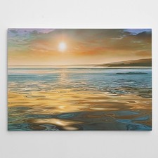 Renditions Gallery Sunset Evening Calm Art Wall Décor 18X27 picture