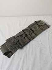 Vtg WW2 US ARMY~US GI Field Gear~Ammo Cartridge Belt picture