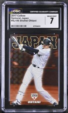 2017 SHOHEI OHTANI Calbee Samurai Japan #SJ-06 CGC 7 NM Tough Grade LOOK picture