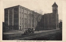 Seth Thomas Clock Co. Thomaston Connecticut CT c1915 Postcard picture