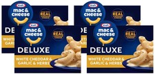 Kraft Deluxe Mac and Cheese, 1 Box, for Easy Dinner or 11 Ounce (Pack of 4) picture