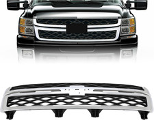 Front Bumper Grill Compatible with 2011-2014 Chevy Chevrolet Silverado GMC Sierr picture
