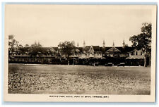c1940's Queen's Park Hotel Port of Spain Trinidad B.W.I RPPC Photo Postcard picture