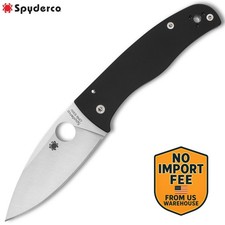 Spyderco Bodacious Compression Lock S30V Stonewashed Leaf Blade Black G10 C263GP picture