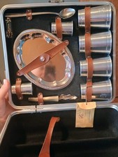 Vintage Ever-Wear Executair 707 Trav-L-Bar Portable Travel Bar Set Complete Key picture
