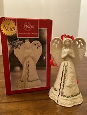 Lenox Holiday Angel Bell Holly Berries Christmas 6” A10 picture