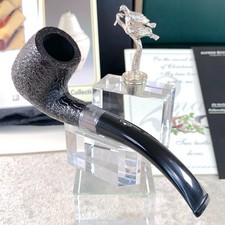 Dunhill Wooden Pipe Limited Edition 925 Sterling Silver Christmas 1994 UNSMOKED picture