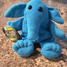 Kenner Star Wars Buddies Max Rebo Plush Bean Bag Toy 1997 Vintage picture