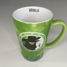 Wicked Coffee Mug Cup 3D Musical Broadway One Short Day 2018 - New With Bent Box picture
