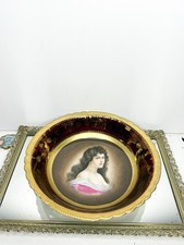 Antique Mignon Zeh Scherzer Z.S.&C. Royal Vienna Porcelain Plate with Amorosa picture