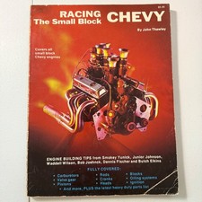 Racing the Small Block Chevy Book John Thawley Vintage 1977 HPBooks SBC Muscle picture