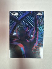2025 Topps Chrome Star Wars KYBER LIGHT  KL-10 HAN SOLO SSP Case Hit picture