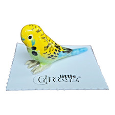 LITTLE CRITTERZ Bird Green Parakeet 