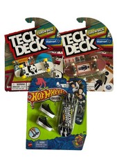 Sealed New Lot of 3 Hot Wheels & Tech Deck Throwback series (Enjoy & Girl) picture