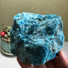 100-90-50mm Top Natural apatite Crystal uncut gemstone Mineral Specimen A4274 picture