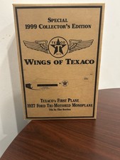 ERTL Wings of Texaco 1927 Ford Tri-Motored Monoplane 7th In Series Diecast Bank picture