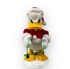 Vintage 1997 Disney Donald Duck Santa Best 19” Holiday Animated Mickey Unlimited picture