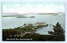 Postcard ME Moosehead Lake View from Mt Kineo c1915 View J17 picture