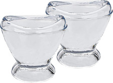 2 Pcs Glass Eye Wash Cup Clear Eye Flush Cup Portable Eye Washing Kit for Eye picture
