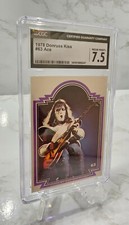1978 Graded Kiss Card # 63 Donruss Ace Frehley Rock Music Guitar Vintage Band  picture