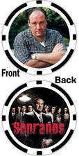 (14) FOURTEEN ***SOPRANOS*** COMMEMORATIVE POKER CHIPS - (14) FOURTEEN CHIPS picture