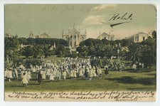 Argentina Buenos Aires Jardin de Infantes Paseos de la Recoleta Postcard 1906 A3 picture