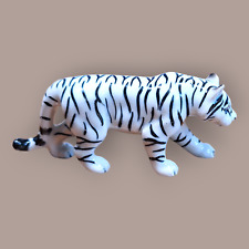 NORTHERN ROSE White Tiger Porcelain Miniature Figurine New  R276 picture