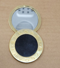Vintage Bulgari Jasmin Noir Compact Mirror In Fair Pre-owned picture