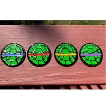 Teenage Mutant Ninja Turtles, 2 inch Medallion Challenge Coin set picture
