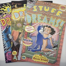 The Stuff of Dreams 1-3 Fantagraphics Kim Deitch Underground Indie Comic picture