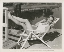 ORIGINAL PUBLICITY PHOTOGRAPH OF LEIGH SNOWDEN 1955 #164814 picture
