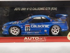 AUTOart 1/18 Calsonic GT-R R34 2001 JGTC #12 Model Car picture