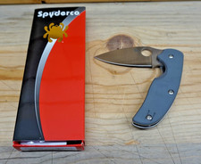 Spyderco Sage 1 Maxamet Gray Pocketknife - C123GPGY picture