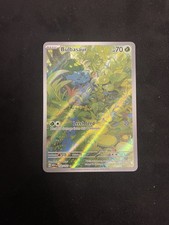 Bulbasaur – 166/165 – Illustration Rare – Scarlet & Violet: 151 picture