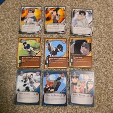 naruto ccg vintage ninja, jutsu, and mission cards (9) picture