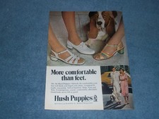 1979 Hush Puppies Ladies Shoes Vintage Ad 