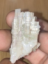 Watermelon Pink And Green TOURMALINE Spray Cluster - Amazing Clarity  20.4 Gram picture